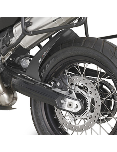 Garde Boue Arrière + Pare chaine Givi MG5103 BMW F 650-700-800 GS 2008-2017