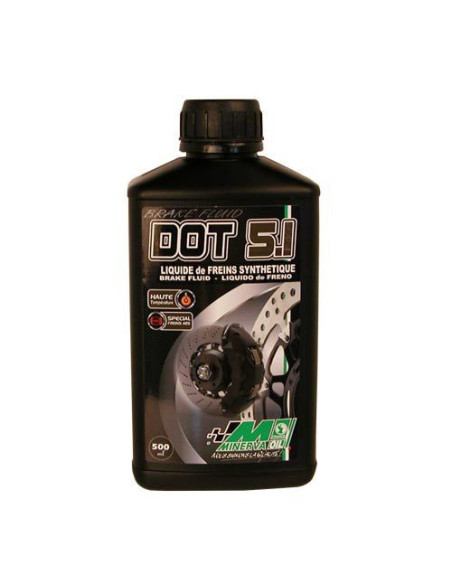 Liquide de frein MINERVA DOT 5.1 500ml