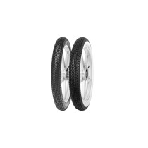 Pneu avant ou arrière Cyclomoteur MITAS B-7 flancs blancs - 2.75-17 47J TL/TT