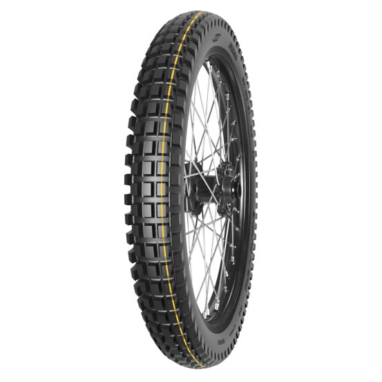 Pneu avant enduro MITAS ENDURO HYBRID SUPER - 80/100-21 (2.75-21) 51P TL/TT M+S Jaune