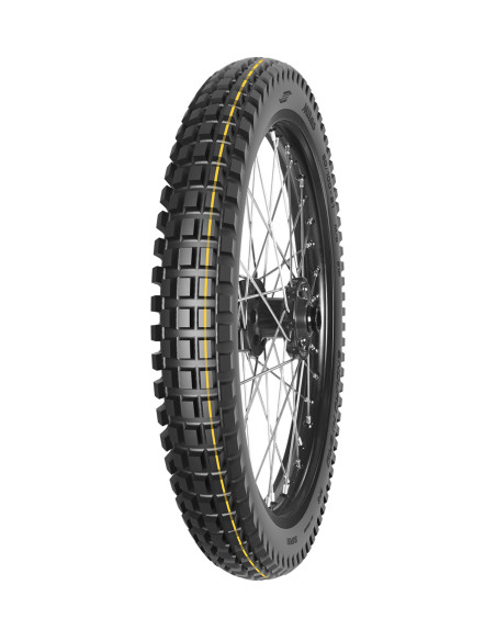 Pneu avant enduro MITAS ENDURO HYBRID SUPER - 80/100-21 (2.75-21) 51P TL/TT M+S Jaune