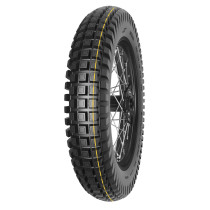 Pneu arrière enduro MITAS ENDURO HYBRID SUPER - 110/90-19 62P TL/TT M+S Jaune