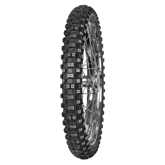 Pneu avant MITAS ENDURO TRAIL-RALLY MH SUPER LIGHT - 90/90-21 (3.00-21) 54R TT M+S Vert