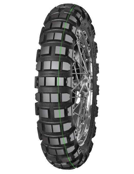 Pneu arrière MITAS ENDURO TRAIL-RALLY PRO SUPER LIGHT - 140/80-18 70R TT M+S Vert