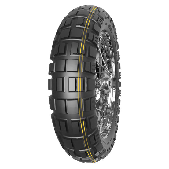 Pneu arrière MITAS ENDURO TRAIL XT DAKAR - 140/80B18 70H TL/TT M+S Jaune Jaune