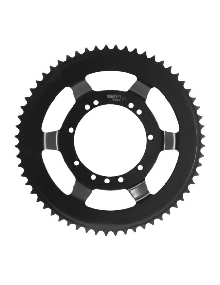 Couronne 60 dents int.94mm 11T Peugeot 103 Noir (roue à rayons)