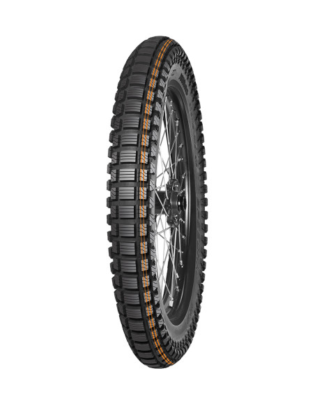 Pneu arrière MITAS SPEEDWAY - 2.75-22 50R TT Orange