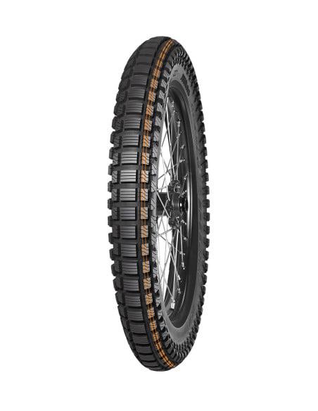 Pneu arrière MITAS SPEEDWAY - 3.75-19 61P TT Orange