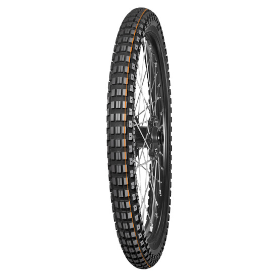 Pneu avant MITAS SPEEDWAY - 2.75-23 48P TT Orange