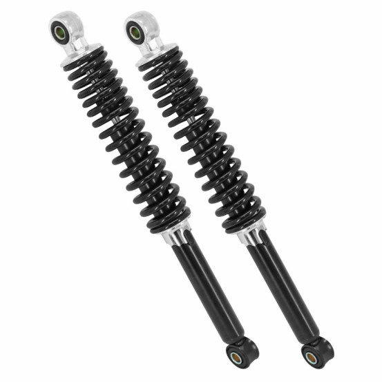 Amortisseur adaptable cyclomoteur réglable Noir (entraxe 360 mm)
