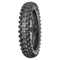 Pneu arrière enduro MITAS TERRA FORCE-EX MH SUPER SOFT (MEDIUM HARD TERRAIN) - 90/100-16 51M TT Vert Vert