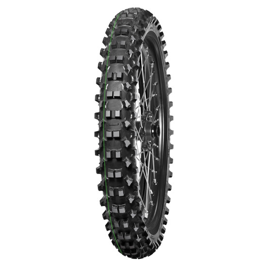 Pneu avant enduro MITAS TERRA FORCE-EX SM SUPER LIGHT (SOFT MEDIUM TERRAIN) - 80/100-21 51M TT Vert