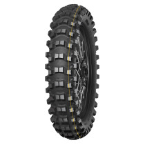 Pneu arrière enduro MITAS TERRA FORCE-EX SM SUPER (SOFT MEDIUM TERRAIN) - 120/90-18 65R TT Jaune