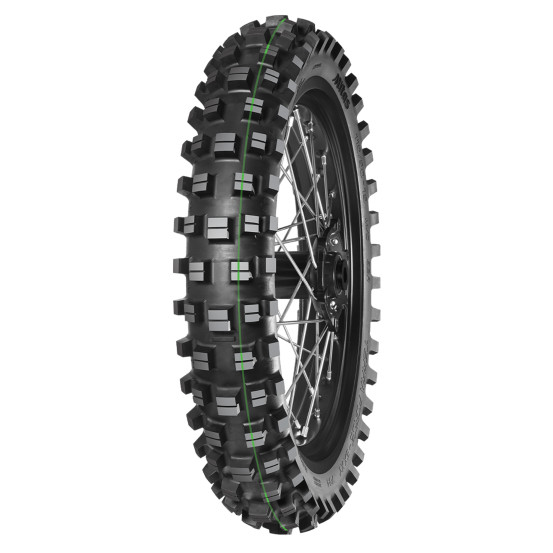 Pneu arrière enduro MITAS TERRA FORCE-EX XT SUPER LIGHT (XTREME TERRAIN) - 120/90-18 65M TT Vert