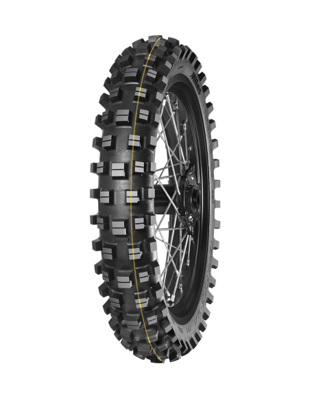 Pneu arrière enduro MITAS TERRA FORCE-EX XT SUPER (XTREME TERRAIN) - 110/90-19 62R TT Jaune