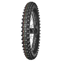 Pneu avant cross MITAS TERRA FORCE-MX MH PITCROSS (MEDIUM HARD TERRAIN) - 90/90-14 46M TT Rouge Vert