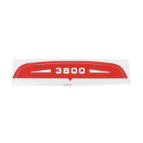 Autocollant capot de filtre à air Solex 3800