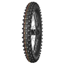 Pneu avant cross MITAS TERRA FORCE-MX SM (SOFT MEDIUM TERRAIN) - 70/100-19 42M TT Rouge Jaune