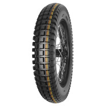 Pneu arrière MITAS TRIAL SOFT - 120/100R18 68M TL/TT Orange Jaune