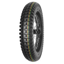 Pneu arrière MITAS TRIAL X-PRO SUPER SOFT - 120/100R18 68M TL/TT Orange Vert