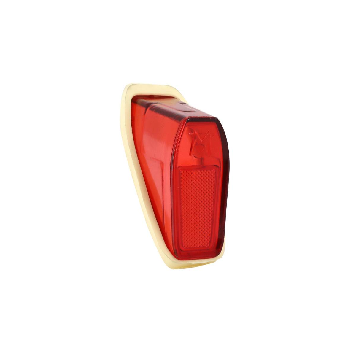 Cache De Feu Arrière Pour Ninebot Max G2 - En Plastique, Rouge/noir - Dimensions 53x45 Mm - Remplacement Facile Sans Outil