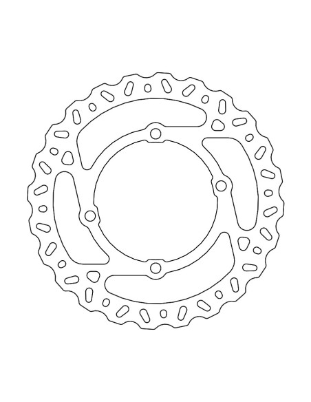 Disque de frein avant MOTO MASTER Nitro - KTM SX 50 / HUSQVARNA TC 50