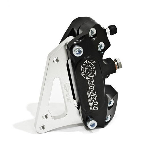Etrier de frein avant Supermotard 4 pistons MOTO MASTER - Patte de déport disque 320mm + plaquettes - BETA
