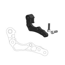 Patte de déport pour étrier de frein avant MOTO MASTER - Disque oversize 260mm - GAS GAS / HUSQVARNA / KTM