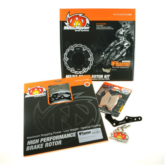 Kit frein avant oversize 270mm MOTO MASTER - Patte de déport + plaquettes incluses - YAMAHA YZ 450 F 2020-2026