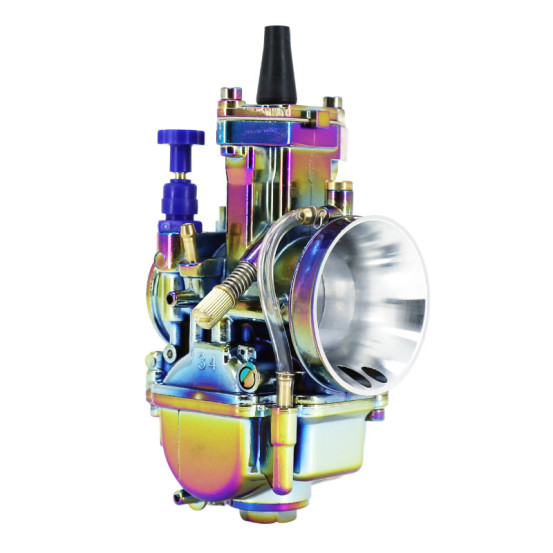 Carburateur titanium PWK 34 boisseau plat Powerjet