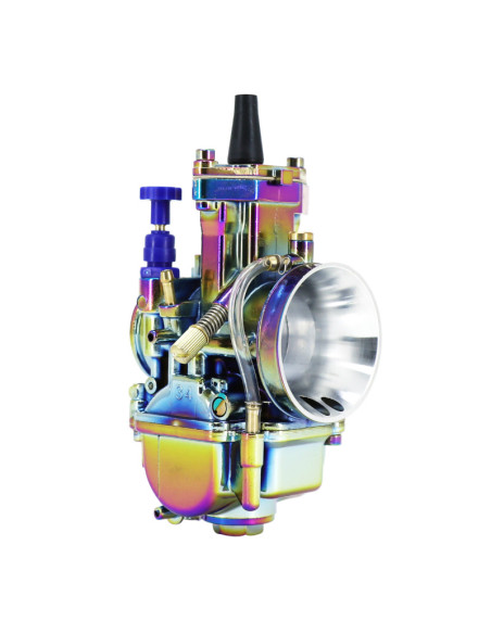 Carburateur titanium PWK 34 boisseau plat Powerjet