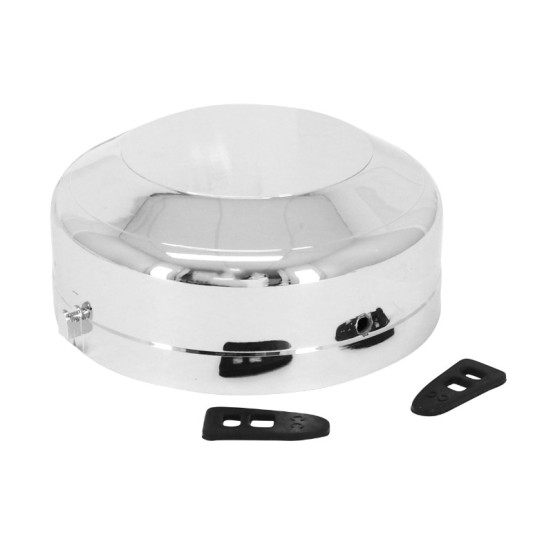 Cache volant d'allumage MBK/Motobécane AV7/AV10 à rupteur Chrome (avec attaches)