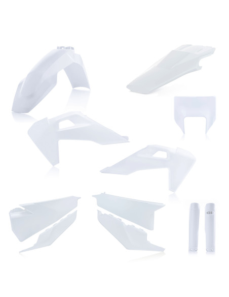 Kit plastiques complet - Blanc 2 - ACERBIS Husqvarna TE FE 2020