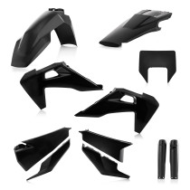 Kit plastiques complet - Noir - ACERBIS Husqvarna TE FE 2020