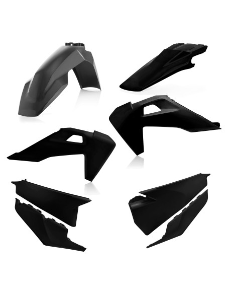 Kit plastiques - Noir - ACERBIS Husqvarna TE/FE 2020