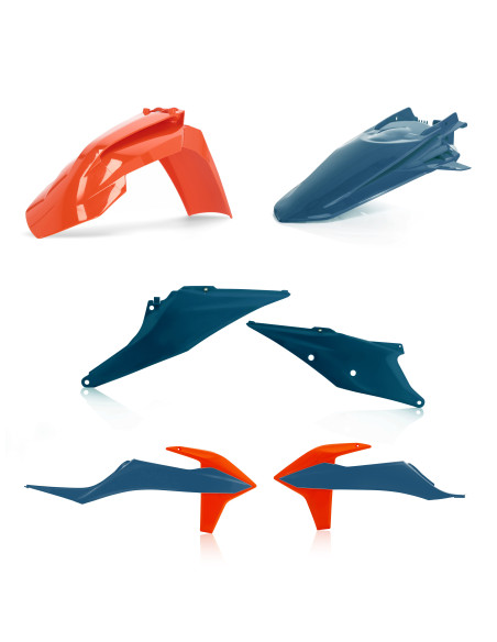 Kit plastiques - Origine - ACERBIS KTM 125/150/250/300 EXC 2019 250/350/450/500 EXCF 2020 Couleur