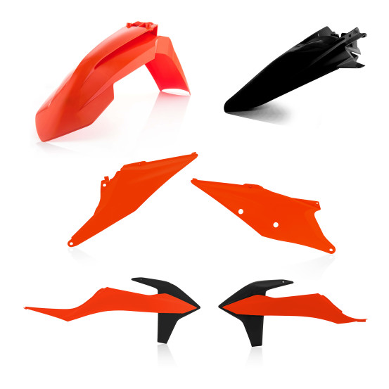 Kit plastiques - Origine - ACERBIS KTM 125/150/250/300 EXC 2019 250/350/450/500 EXCF 2020 Couleur