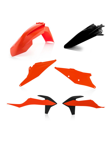 Kit plastiques - Origine - ACERBIS KTM 125/150/250/300 EXC 2019 250/350/450/500 EXCF 2020 Couleur