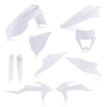 Kit plastiques complet - Blanc - ACERBIS KTM 150/250/300 EXC 2020 250/350/450/500 EXCF 2020