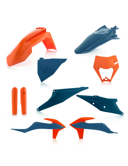 Kit plastiques complet - Orange - ACERBIS KTM 150/250/300 EXC 2020 250/350/450/500 EXCF 2020