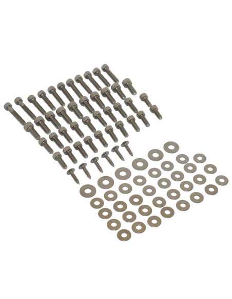 Vis de kit carénages/capotage Replay Acier pour Peugeot 50 TKR/Trekker/Speedfight/Squab Chrome