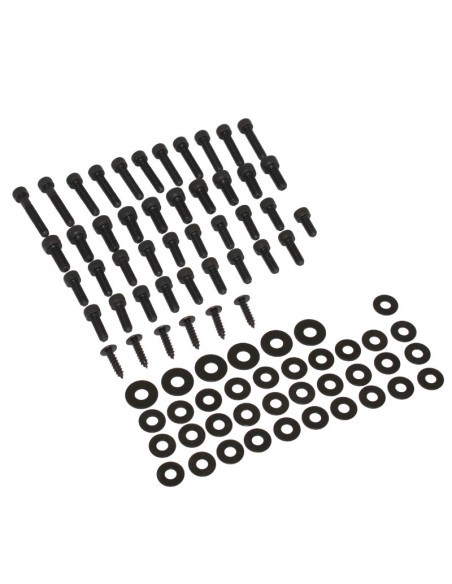 Vis de kit carénages/capotage Replay Acier pour Peugeot 50 TKR/Trekker/Speedfight/Squab Noir