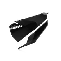 Plaques latérales ventilé - Noir - ACERBIS Husqvarna TC/FC 2019-2020 TE/FE 2020