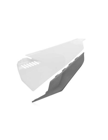 Plaques latérales ventilé - Gris - ACERBIS Husqvarna TC/FC 2019-2020 TE/FE 2020
