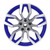 Poulie aluminium Peugeot MBK / Motobécane 51 / 103 SP / MVL Bleu (pignon 11 dents)