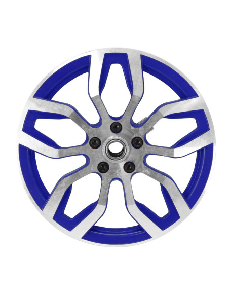 Poulie aluminium Peugeot MBK / Motobécane 51 / 103 SP / MVL Bleu (pignon 11 dents)