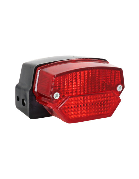 Feu arrière rouge complet à deux ampoules MBK/Motobécane 51/50EV