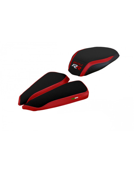 Housse de selle modèle Confort rouge TAPPEZZERIA - Avec logo brodé - MV AGUSTA BRUTALE 1000 RR 2020-22