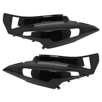 Carénage coque arrière scooter Sym 50 / 125 Orbit II 2T / 4T Noir
