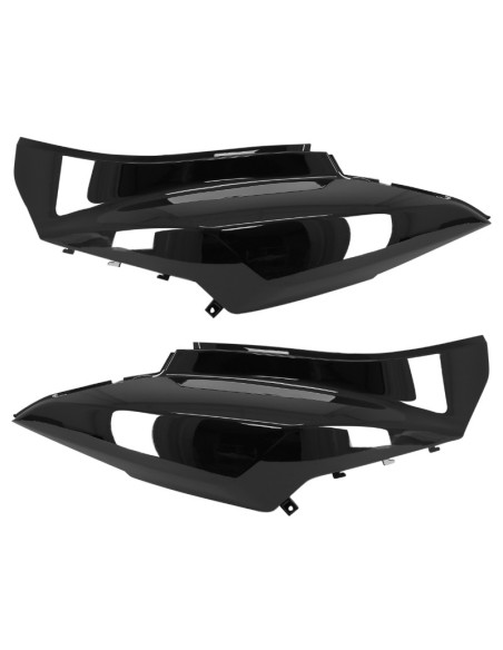 Carénage coque arrière scooter Sym 50 / 125 Orbit II 2T / 4T Noir